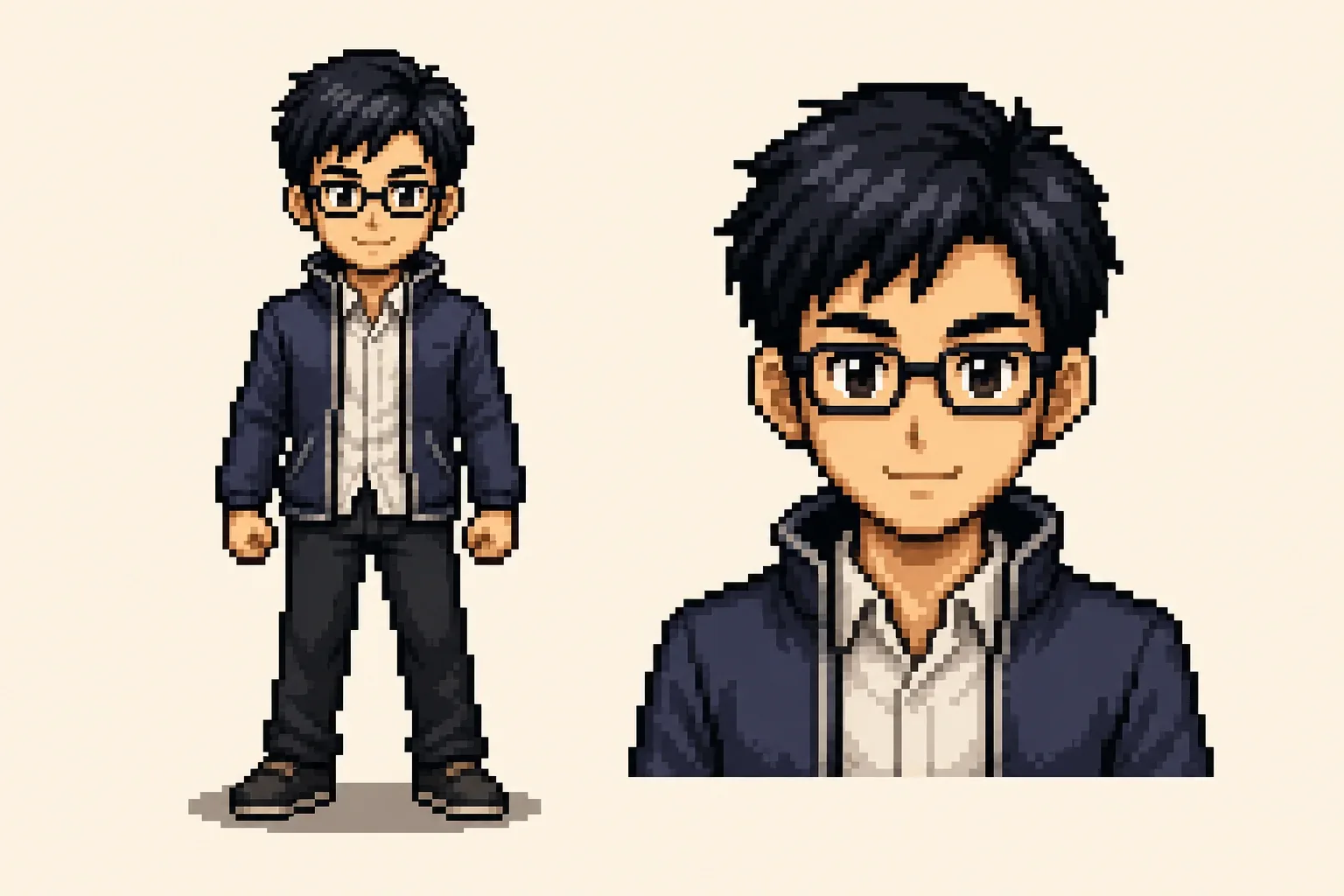 AI-generated Game Character.
